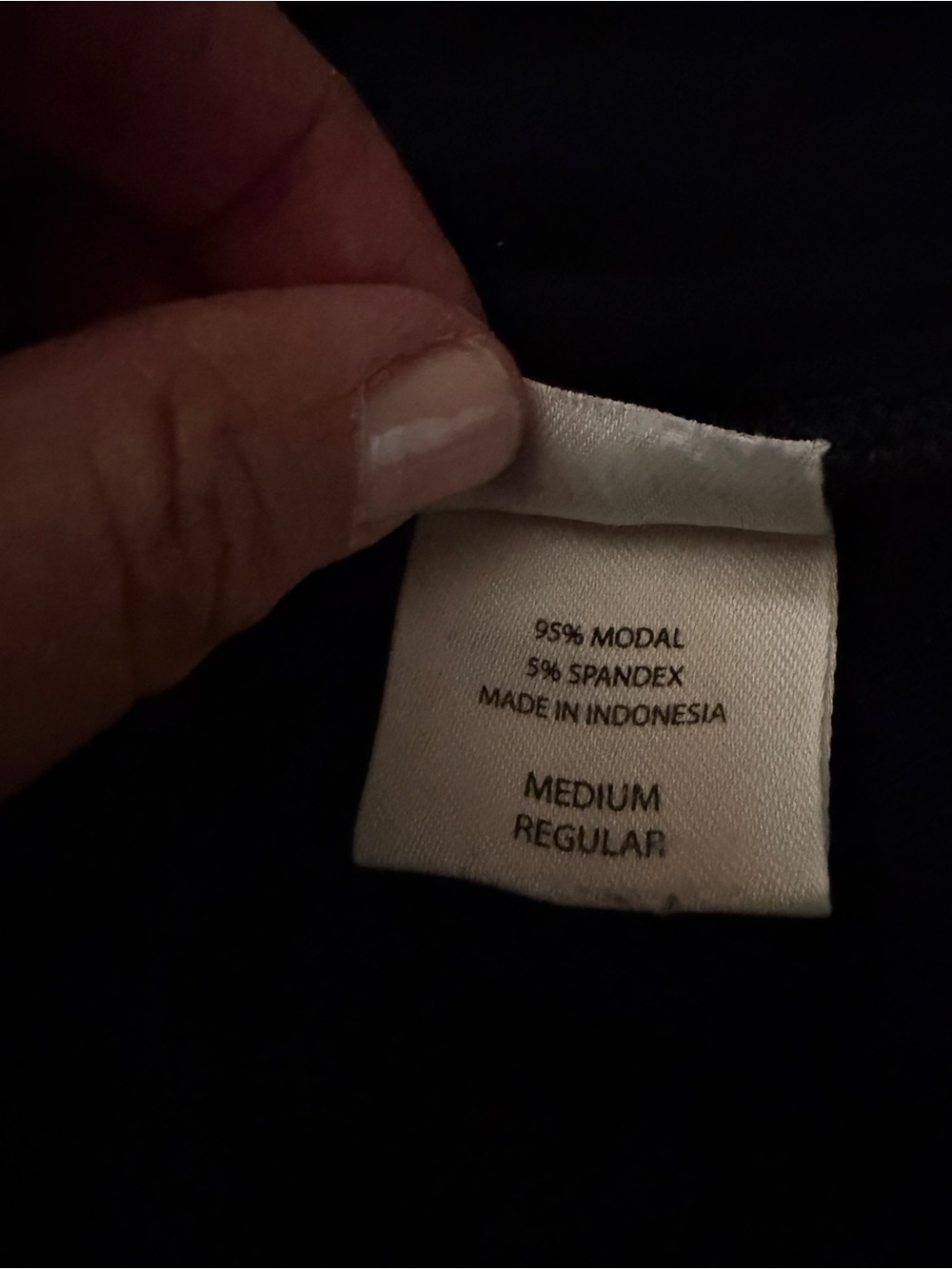 Soma Black Wide-Leg Lounge Pants with Pockets. Size M. Modal. The perfect pant. - Picture 6 of 9